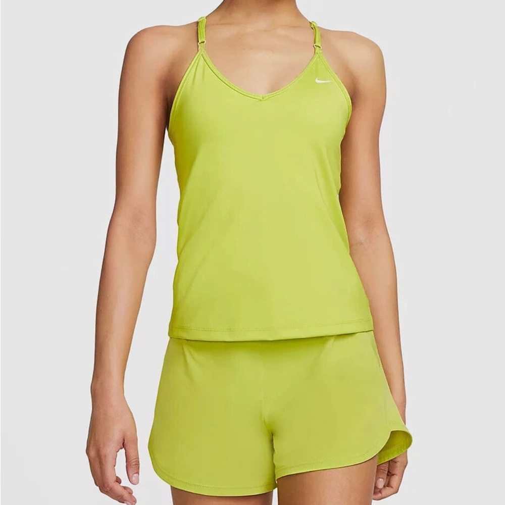 Nike Dri-FIT Indy Sports Bra Tank - Bright Cactus
